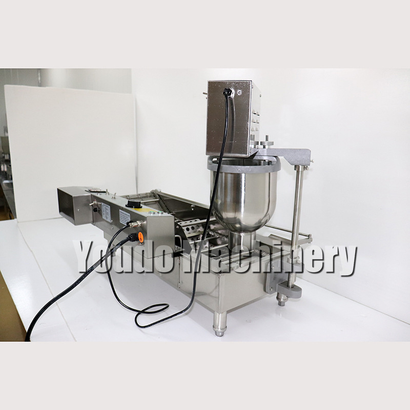 Fully Automatic Electric Commerical Ball Shape Mini Donut Fryer And Doughnut Frying Maker No Hole Donut Making Machine