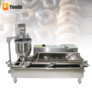 Fully Automatic Electric Commerical Ball Shape Mini Donut Fryer And Doughnut Frying Maker No Hole Donut Making Machine