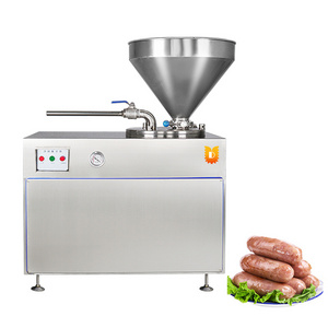 Electric enema machine  Chicken sausage  filling machine Hydraulic sausage stuff machine