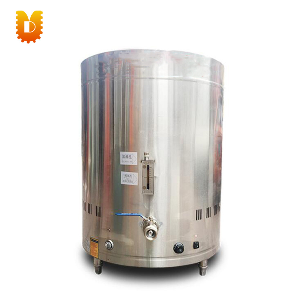 Gas heat conduction oil porridge making machine electric soup heating pot hot soup dispenser machine