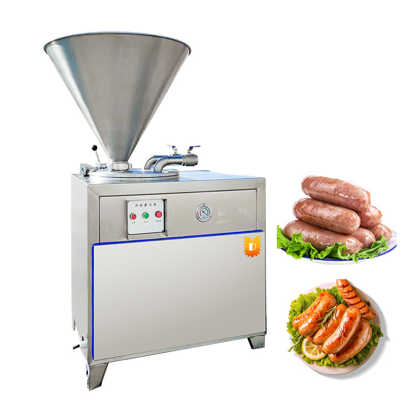 Electric enema machine  Chicken sausage  filling machine Hydraulic sausage stuff machine