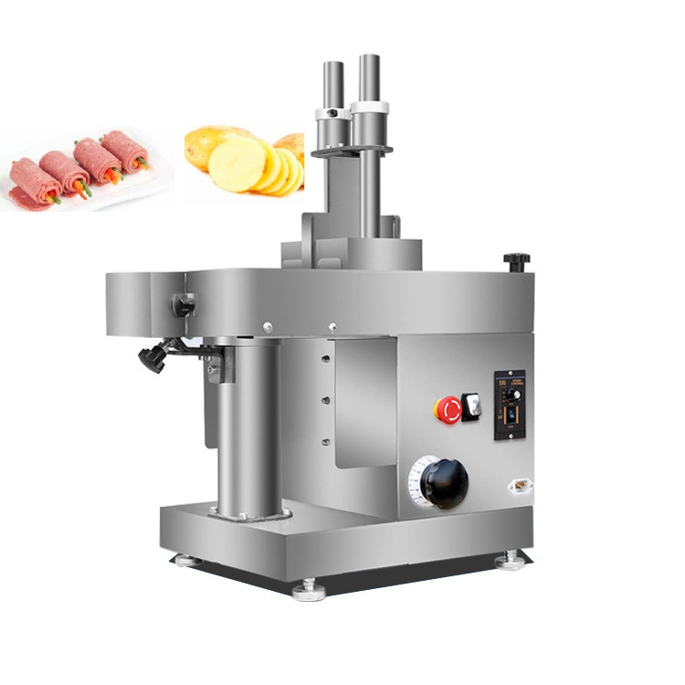 Commercial Meat Cutting Machines Multifunctional Table Slicing Machine Frozen Slicer Meat Grinders And Slicers