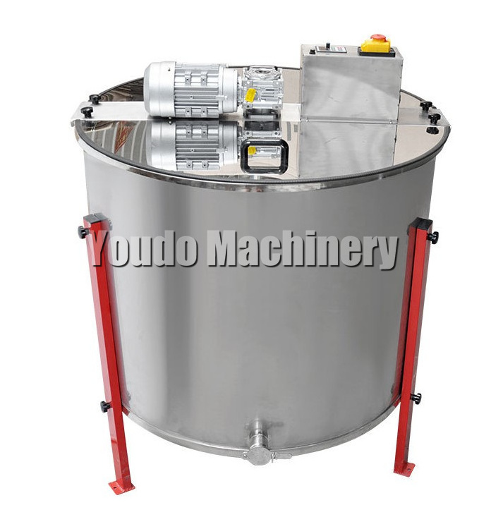 Low Price Radial 3 4 6 8 12 24 Frames Electric Motor Automatic Honey Wax Processing Separator Honey Extractor Machine For Sale