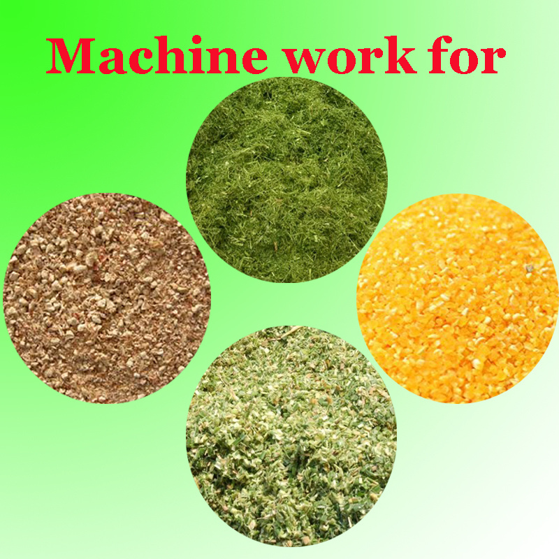 9FQ maize stalk crushing machine/corn cob hammer mill crusher/corn stalk shredder machine