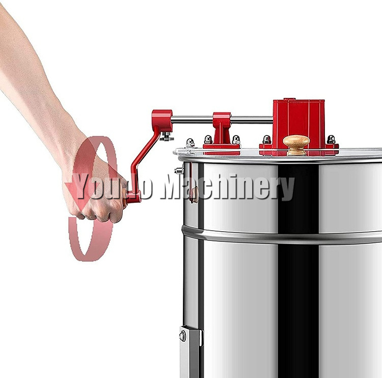 3 Frames 3 Frames Wax And Honey Separator Machine Clear Honey Extractor For Trade