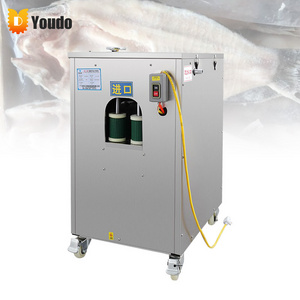 Industrial Stainless Steel Interstitial Drum Brush Fish Scaler Skin Gutting Removing Equipment And Fish Scale Remover Machine