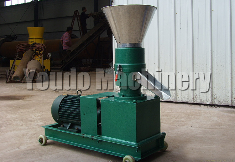 Low Price Alfalfa Hay Corn Stalk Poultry Food Pallet Pelletizer Animal Feed Pellet Making Processing Machine Of Myanmar