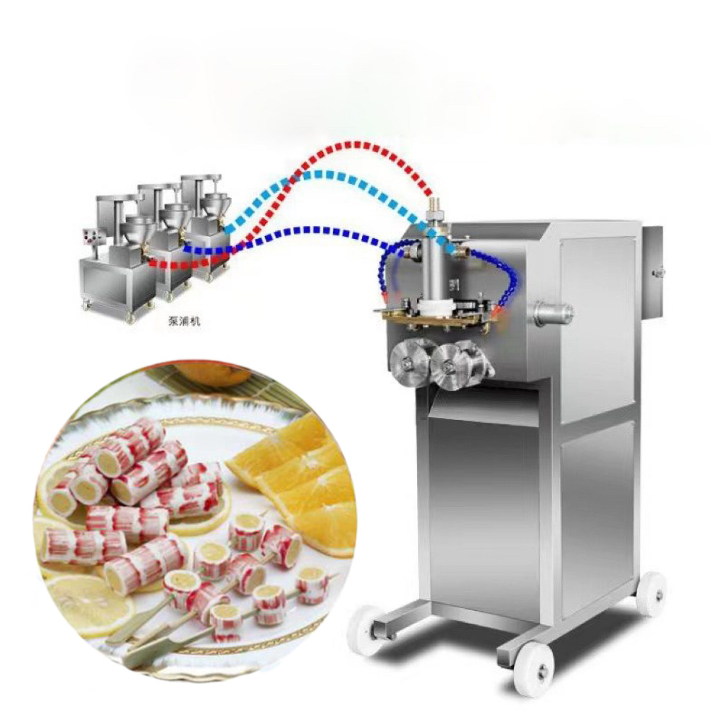 Multi-function Crab roe sticks maker machine Grilled fish sticks forming machine stuffing Crab stick machine