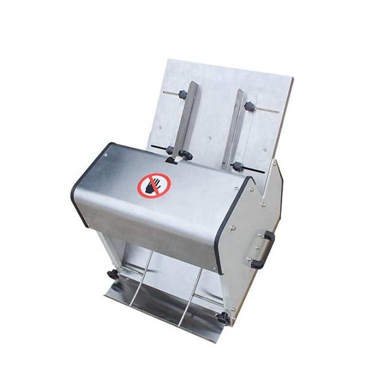 industrial electrAdjustable blade toast sandwich hamburger cutting machine commercial automatic bread slicer for bakery price