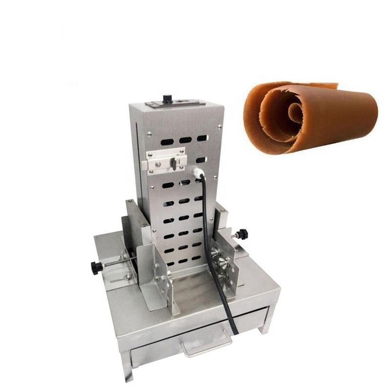 Fully automatic chocolate shavings machine scraper shaper shredder chocolate block chipper grater machine