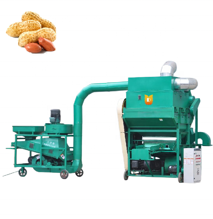 4500 - 6000Kg/H High Speed High Capacity Peanut Shell Peeling Machine For 5T 6T Peanut Sheller 5Ton 6Ton Peanut Peeling Machine