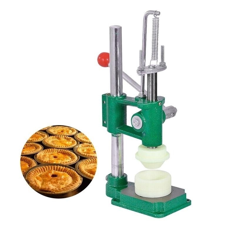 Low Cost Safety Manual Tart Making Machine Pie Press Machine