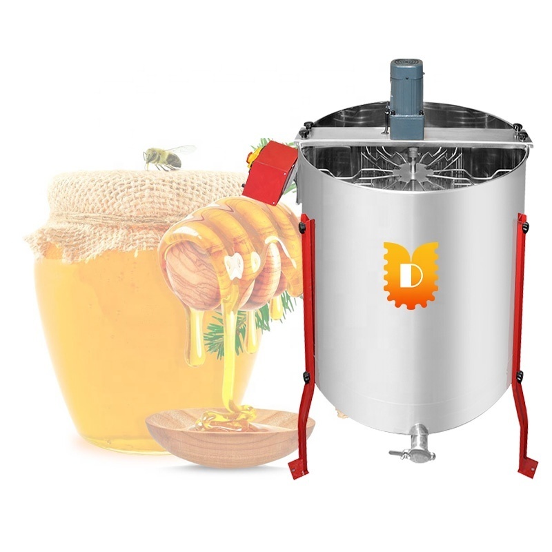 Commercial Motor Speed Controller Reversible 6 18 Frame Honey And Wax Separator Equipment Honey Extractor For Bee Keeping Plant