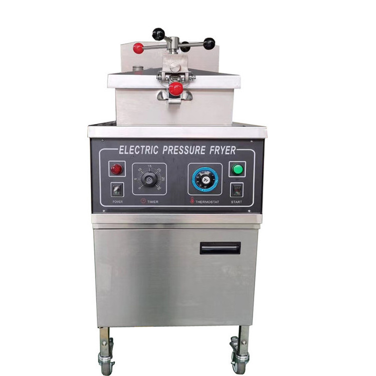 Mechanical Electric Pressure Fryer Machine Broasted Chicken Frying Machine