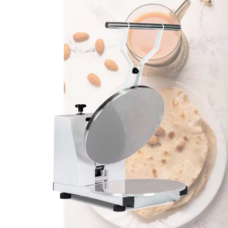 Multi function bakery cake bread sheeter  coating surface plate electric pita press for home