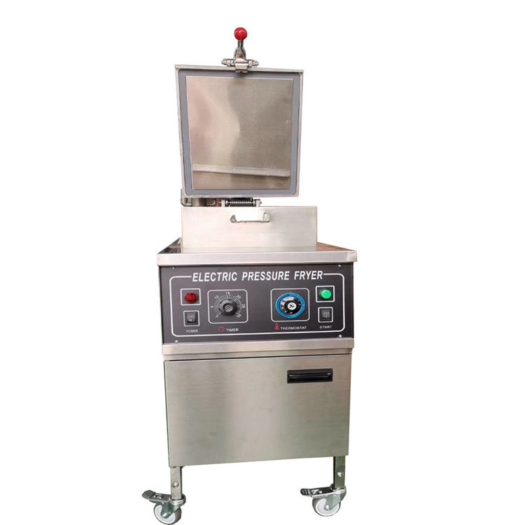 Mechanical Electric Pressure Fryer Machine Broasted Chicken Frying Machine