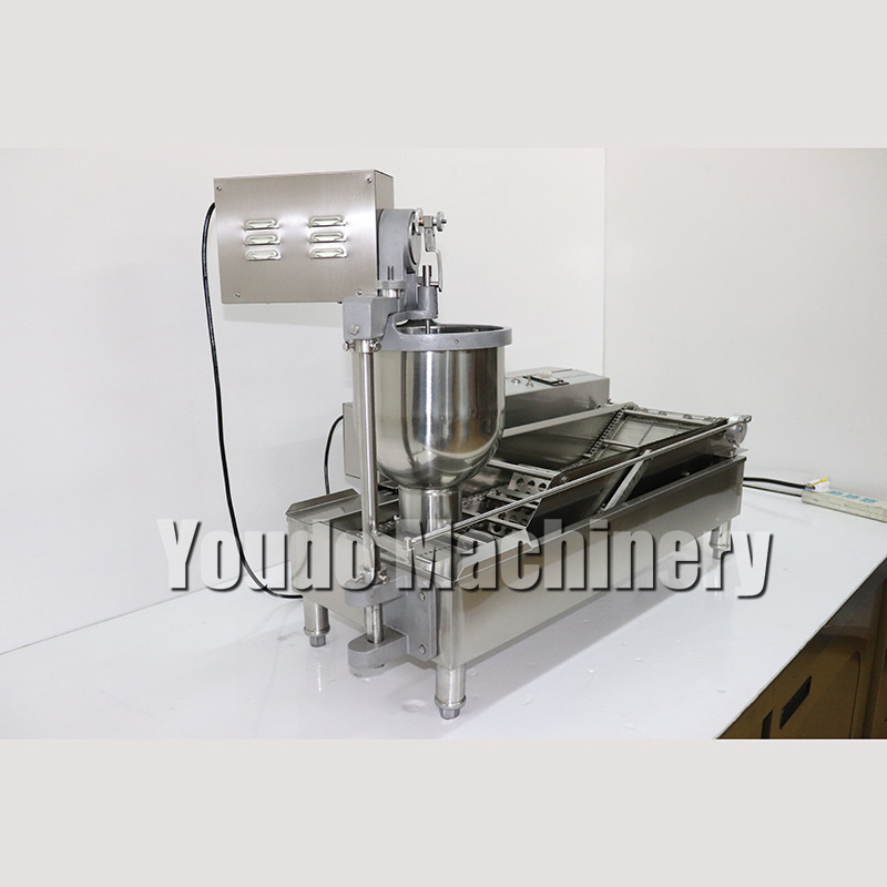 Fully Automatic Electric Commerical Ball Shape Mini Donut Fryer And Doughnut Frying Maker No Hole Donut Making Machine