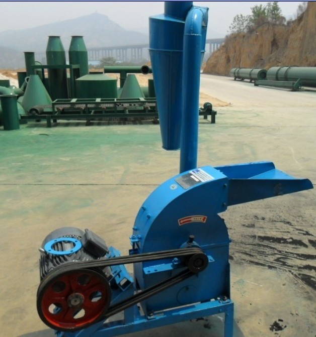 9FQ dry grass crushing machine/corn cob grinding machine/nut shell pulverizer with cyclone