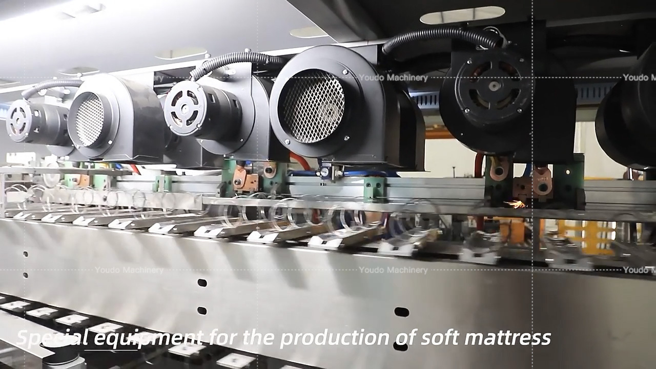 130-160 pcs/min Automatic Pocket Spring Making Machine Pocket Spring Mattress Making Machine