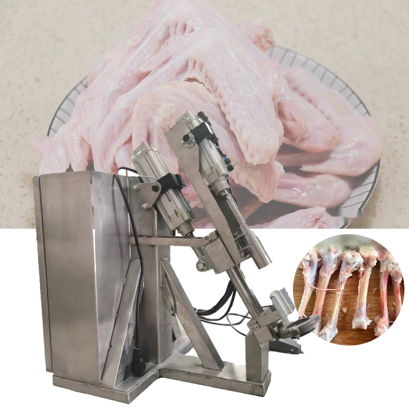 onion top and tail cutting machine Meat bone separator Poultry Slaughtering Processing Plant Use Chicken Leg Deboner Chicken