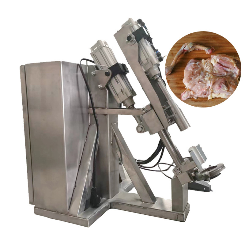 onion top and tail cutting machine Meat bone separator Poultry Slaughtering Processing Plant Use Chicken Leg Deboner Chicken