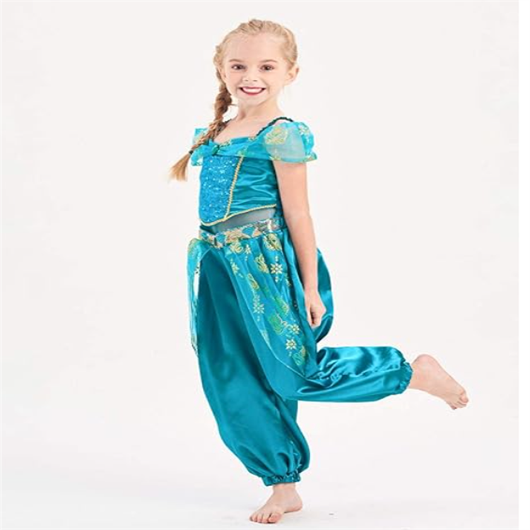 Girls Princess Dress-up Costume Kids Tollders Christmas Birthday Party Fancy Dress