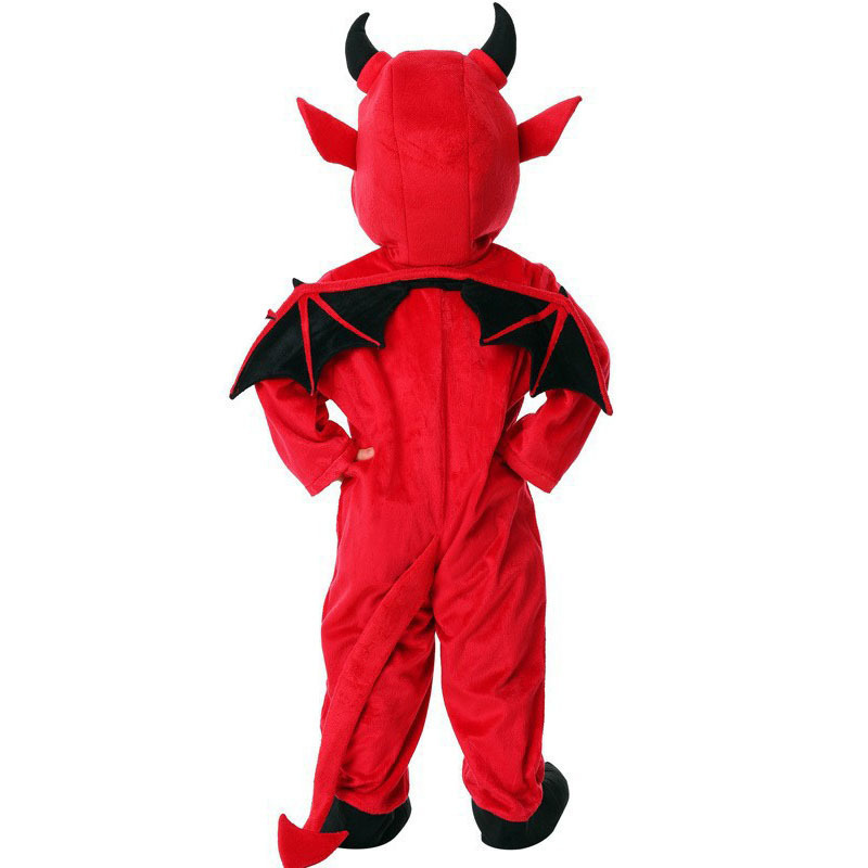 Costumes red Leather Red Devil Bat Cloak Performance Clothing