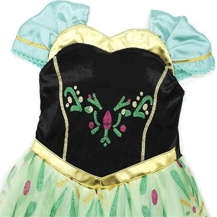 Kids Girls Princess Dress Costume Halloween Cosplay Dance Dress Princess Costume