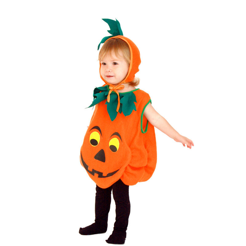 Pumpkin costume for Halloween children's show costume party role play pumpkin Costume