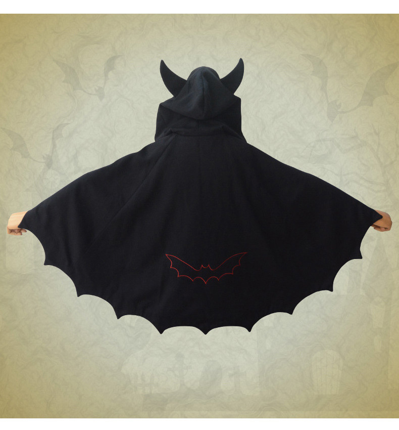 Halloween children children black bat vampire costume boy cloak costume