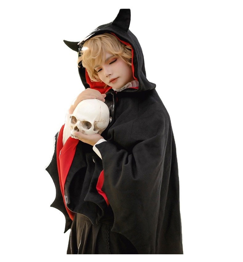 Halloween children children black bat vampire costume boy cloak costume