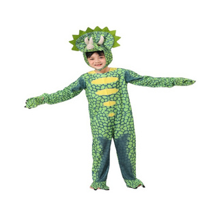 Children Dinosaur Halloween Cosplay Party Costume Green Dinosaur Suit Costume