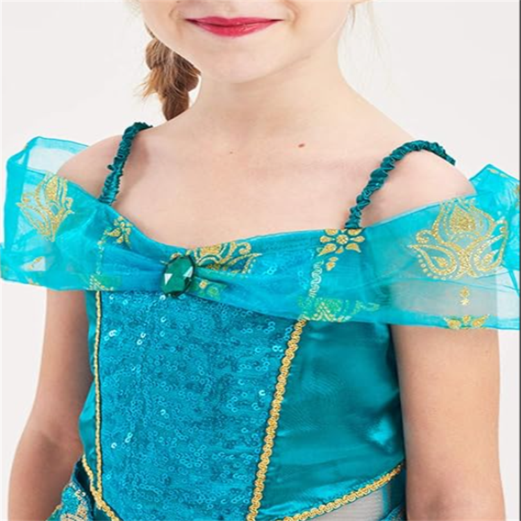 Girls Princess Dress-up Costume Kids Tollders Christmas Birthday Party Fancy Dress