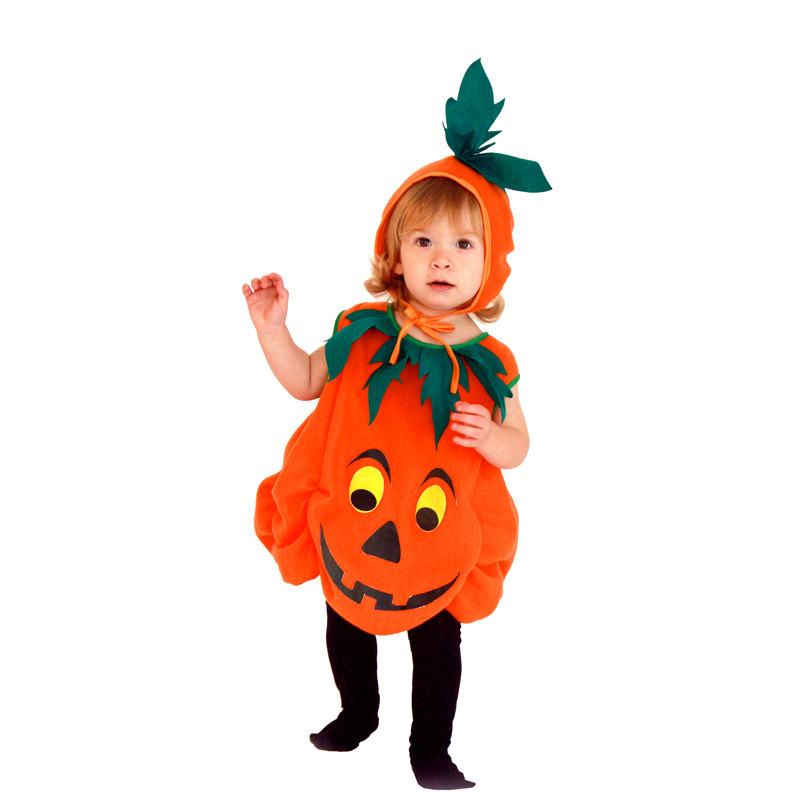 Pumpkin costume for Halloween children's show costume party role play pumpkin Costume