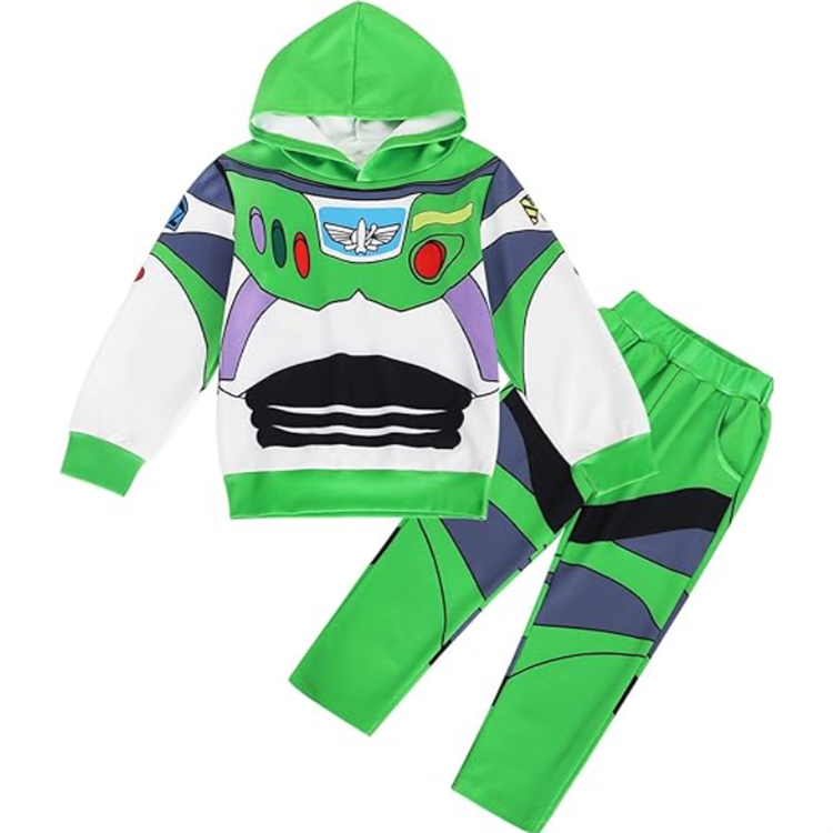 Kids Halloween Christmas Cosplay Dress Up Costume Buzz Outfits Buzz Light year Costume