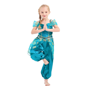 Girls Princess Dress-up Costume Kids Tollders Christmas Birthday Party Fancy Dress