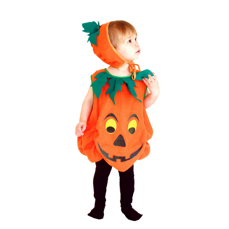 Pumpkin costume for Halloween children's show costume party role play pumpkin Costume