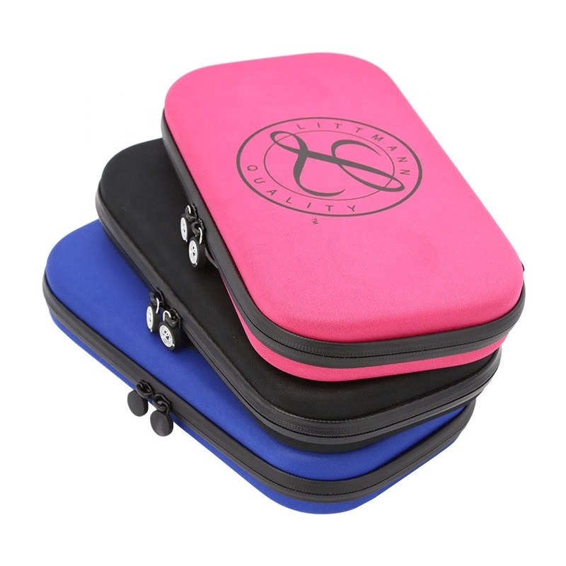 Denpetec Storage Box EVA Hard Case Organizer Bag Travel Stethoscope Carry