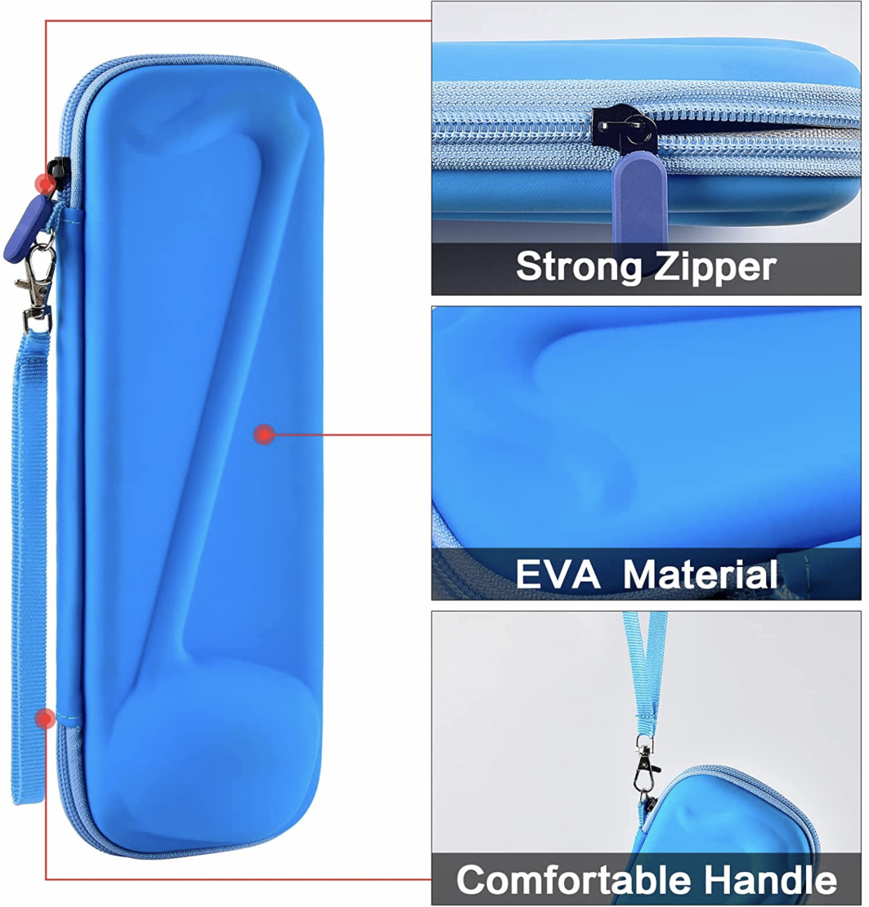 EVA electronic musical instrument case is suitable for the storage case of musical instruments and toys of otamatone normal size