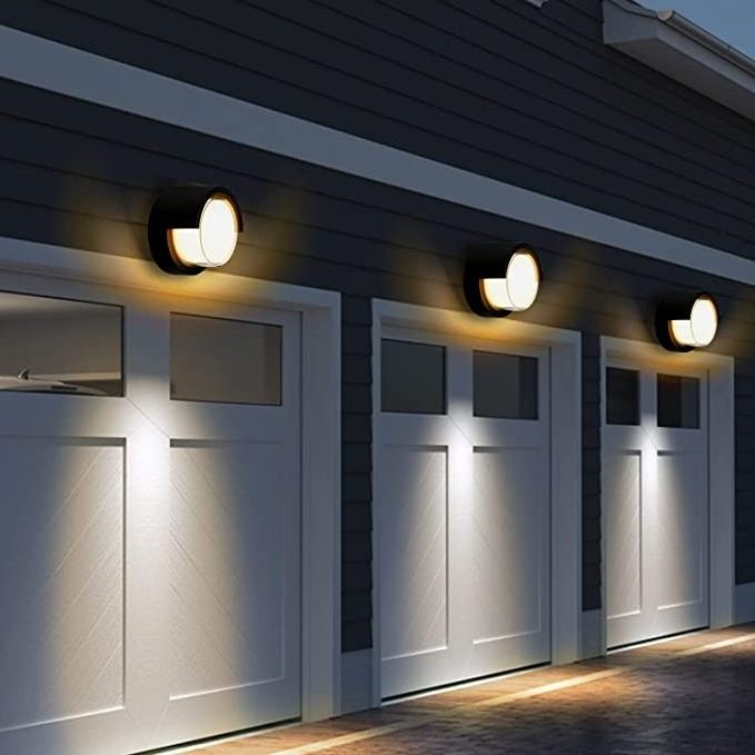 Modern Outdoor Wall Lights Low Profile Wall Sconces Indoor Lighting Fixture Waterproof bracket light Outside led wall Lamp