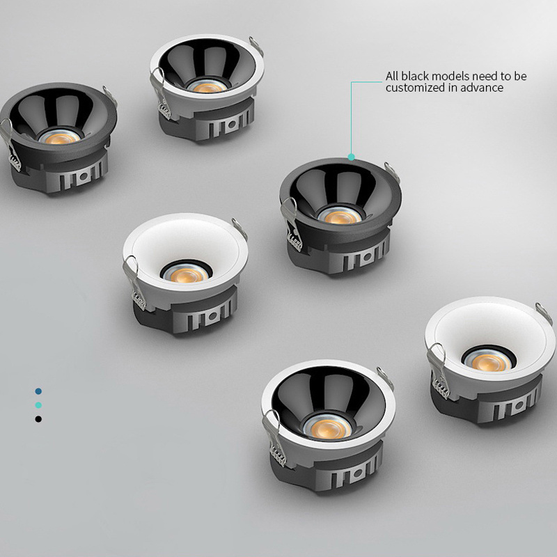 Modern New No Main Light COB Spotlight Ultra Anti Glare Aluminum Spot-it Recessed Led Downlight Spot Light Indoor Lighting