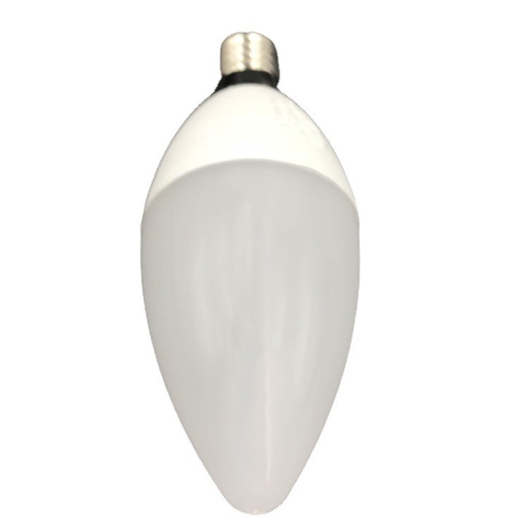 High quality plastic coated aluminum energy-saving, bright, ultra-thin pointed bulb