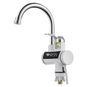 hot cold water mixer tap instant heating electric faucet