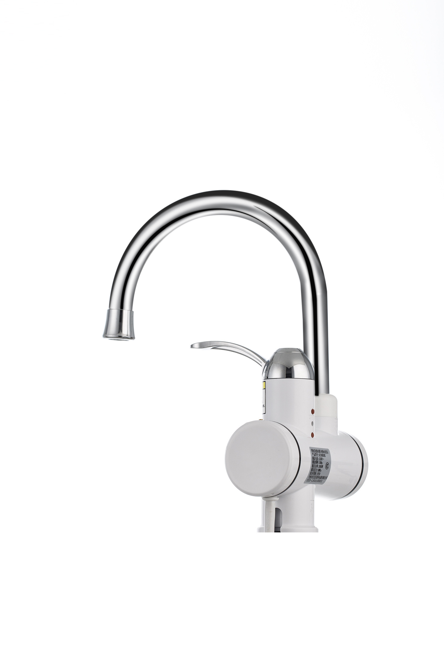 hot cold water mixer tap instant heating electric faucet