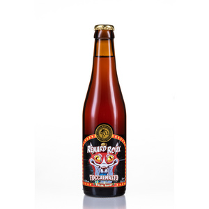 Renard Rouge Belgian Ale 7%  beer Made in Italy by Toccalmatto Brewery  ready for export