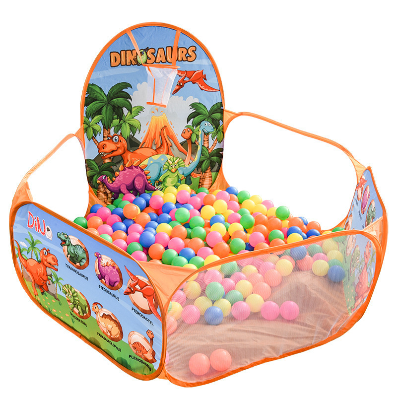 YF-L0590 children kids polyester material ocean ball pit pool game play pop up tent ball pit with hoop kids ball pool tent