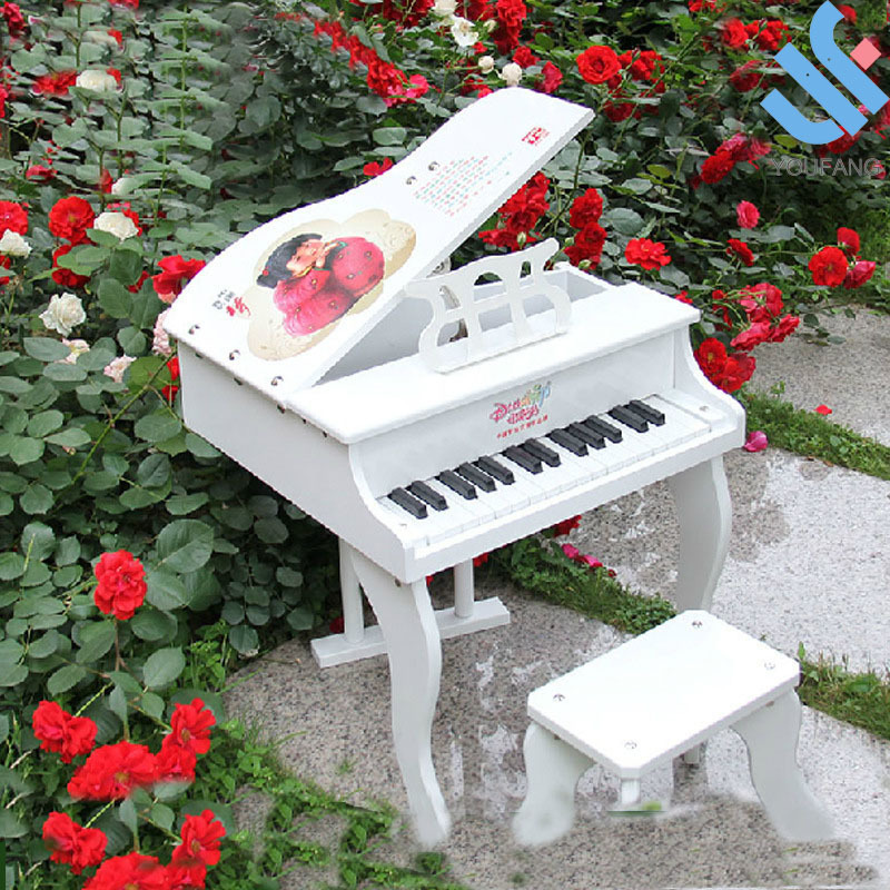 YF-D1048 Educational musical instrument keyboard toy set colorful child wooden piano set