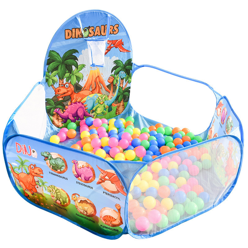 YF-L0590 children kids polyester material ocean ball pit pool game play pop up tent ball pit with hoop kids ball pool tent