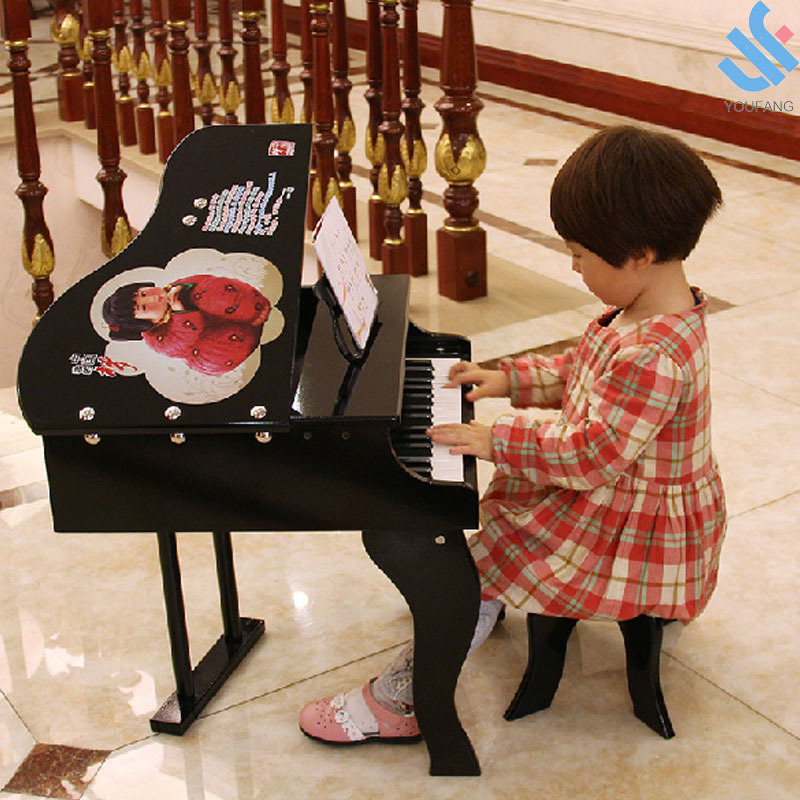 YF-D1048 Educational musical instrument keyboard toy set colorful child wooden piano set