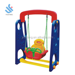 YF-05012 kids indoor plastic swing chair setsingle toddler swing indoor playground equipment swing chair